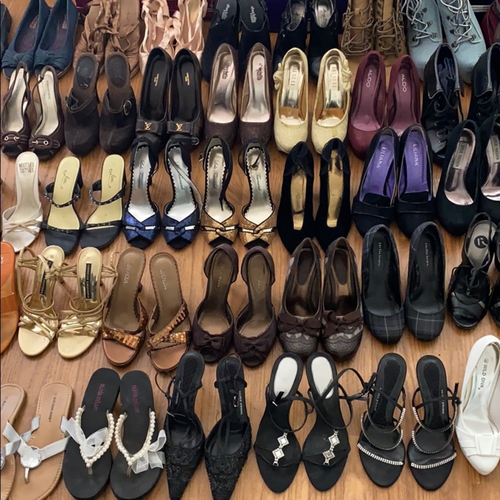 55 Pairs of Shoes ClosetClearout!